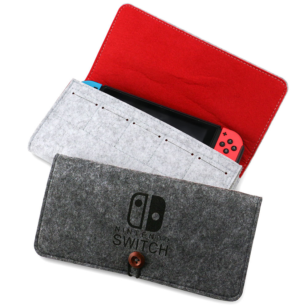 New Switch portable felt soft bag Switch storage bag Switch Lite host protective bag