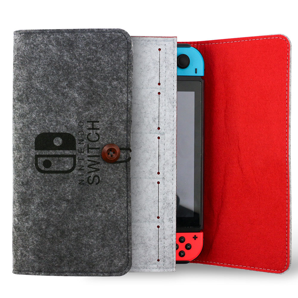 New Switch portable felt soft bag Switch storage bag Switch Lite host protective bag