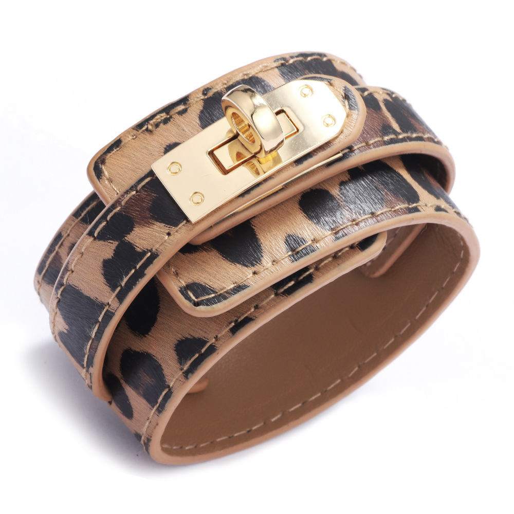 Women's Bracelet Accessories Wide Leather Yiwu