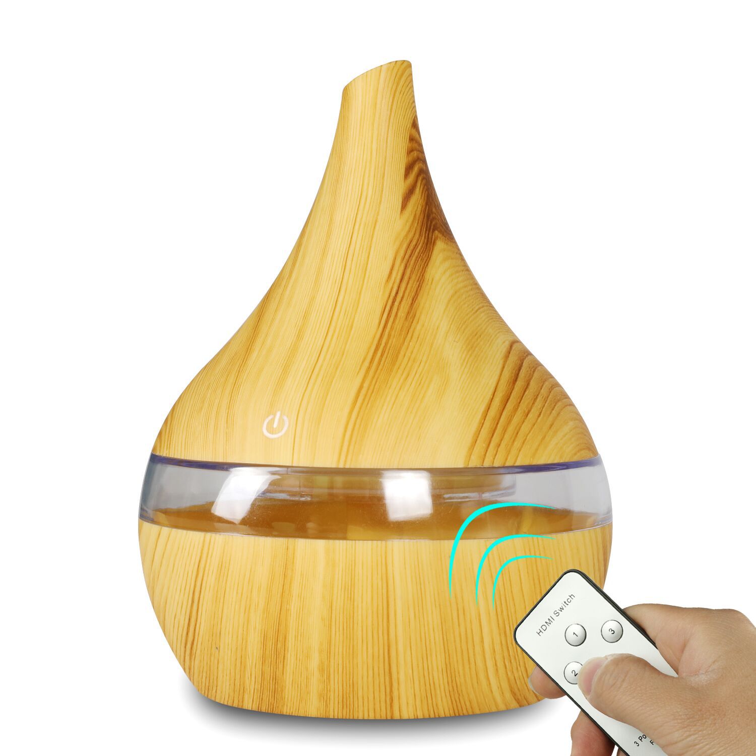 USB Humidifier with Night Light 5V Home Large Mist Air Humidifier Wood Grain Air Purifier Aromatherapy Diffuser