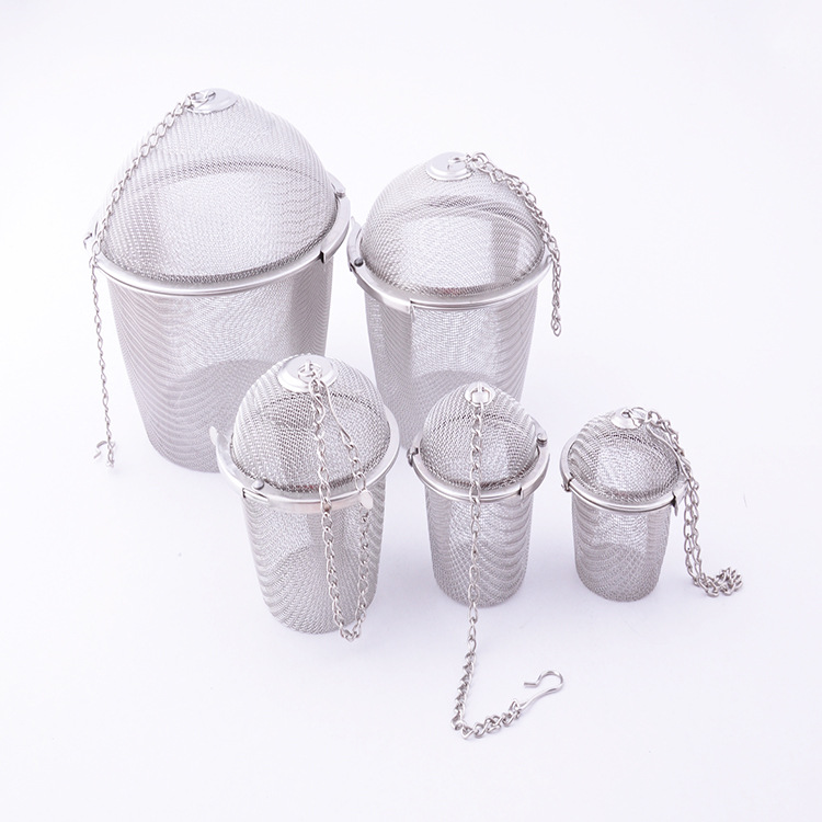 Stainless Steel Flavor Treasure Kitchen Tool Stew Seasoning Box Flavor Treasure Mesh Tea Ball Tea Strainer Tea Filter