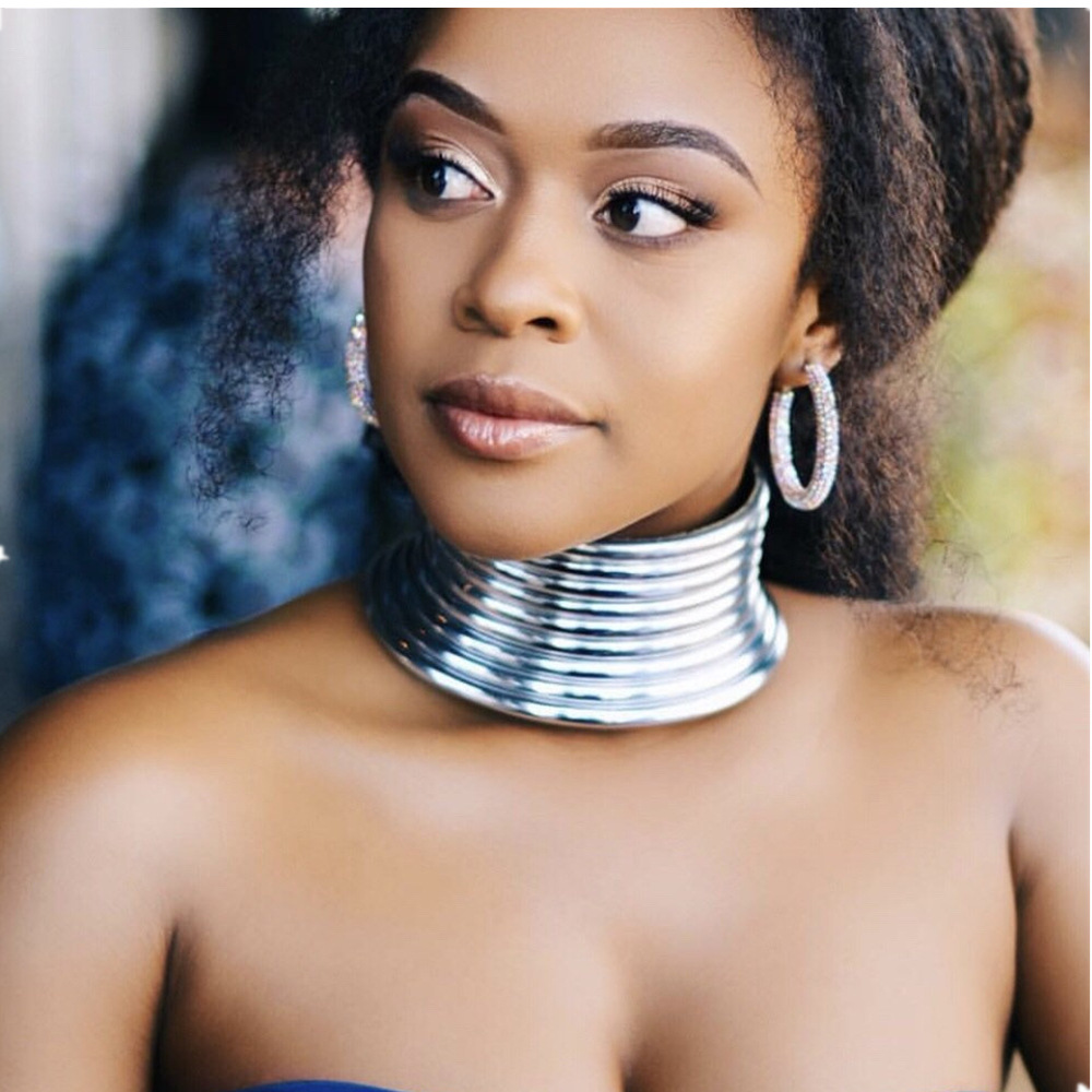 African style collar necklace for women accessories africa choker necklace