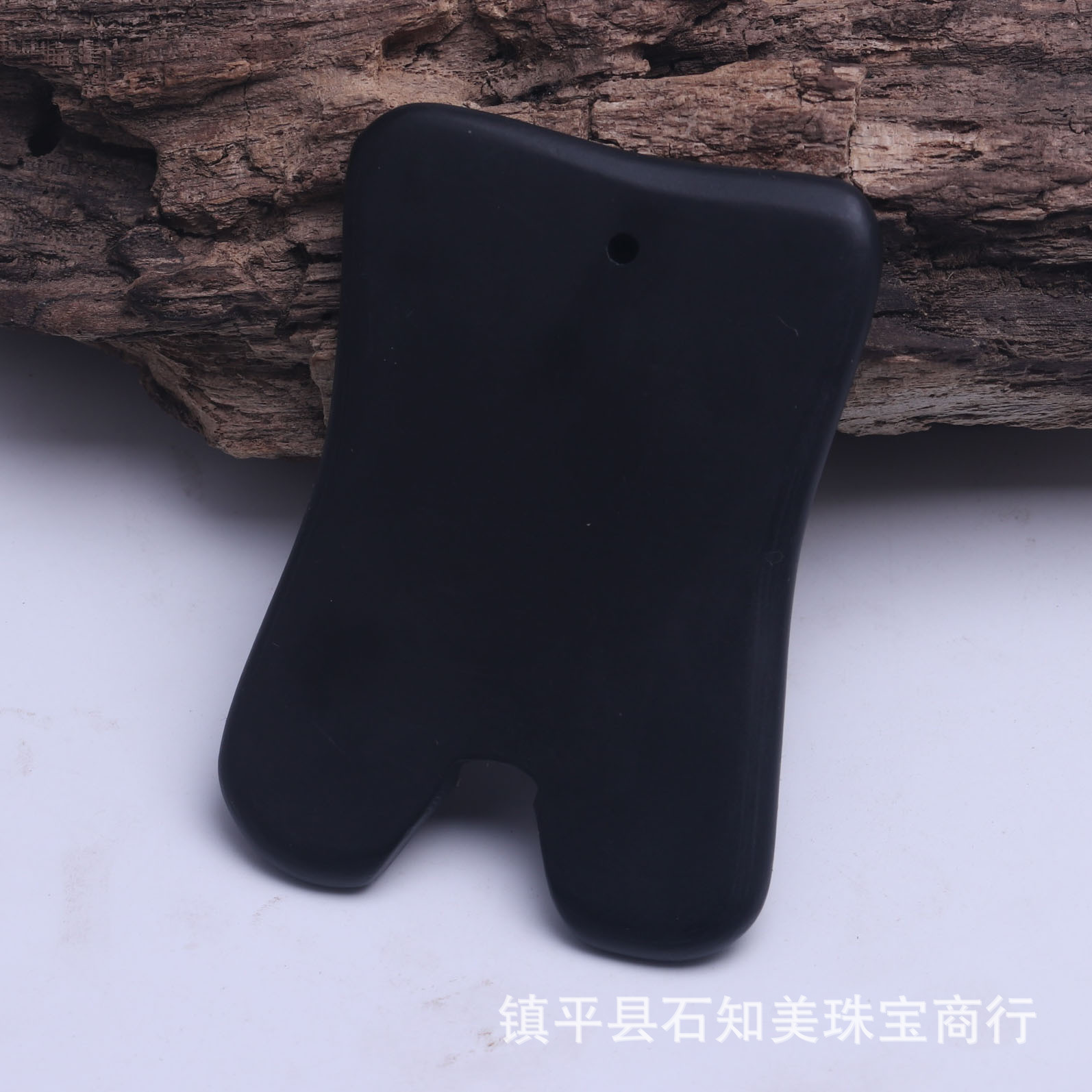 Natural Pyroxene Scraping Board Fish Shape Pyroxene Knife Type Facial Multiple Models Head Back Universal