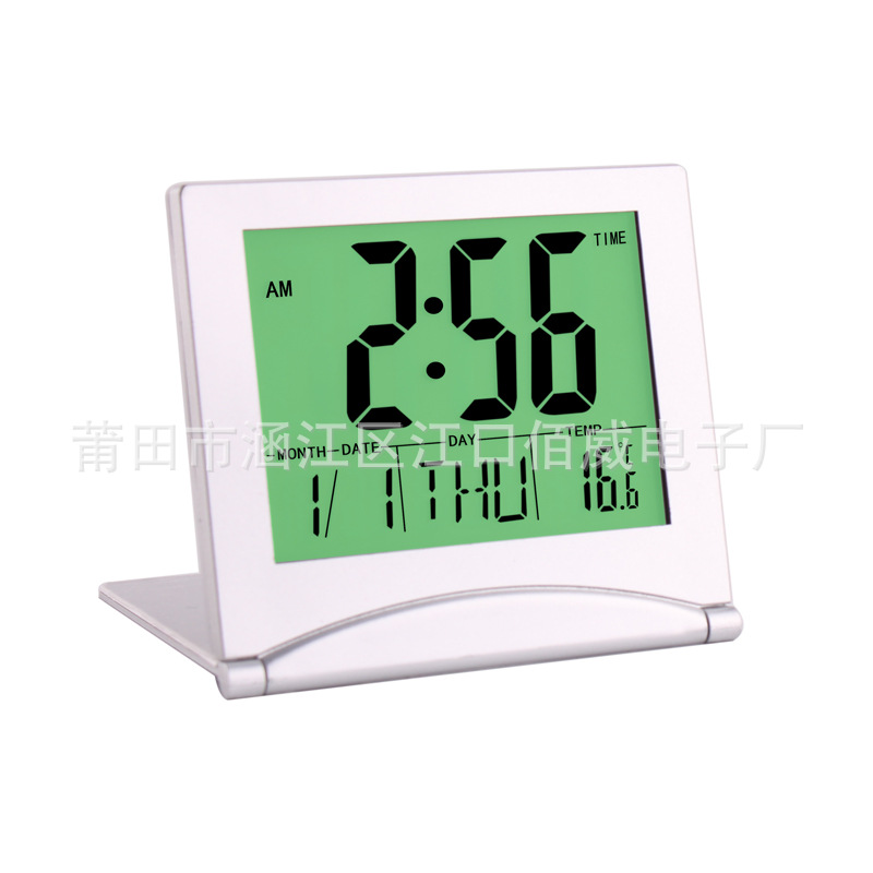 Perpetual Calendar Alarm Clock Digital Electronic Clock Thermometer Weather Forecast Clock Folding Clock Projection Clock