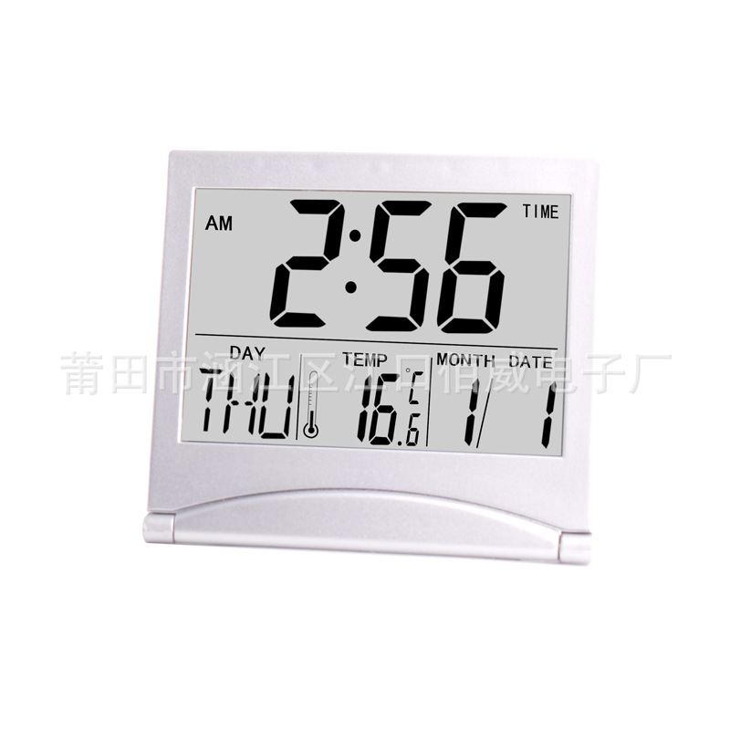 Perpetual Calendar Alarm Clock Digital Electronic Clock Thermometer Weather Forecast Clock Folding Clock Projection Clock