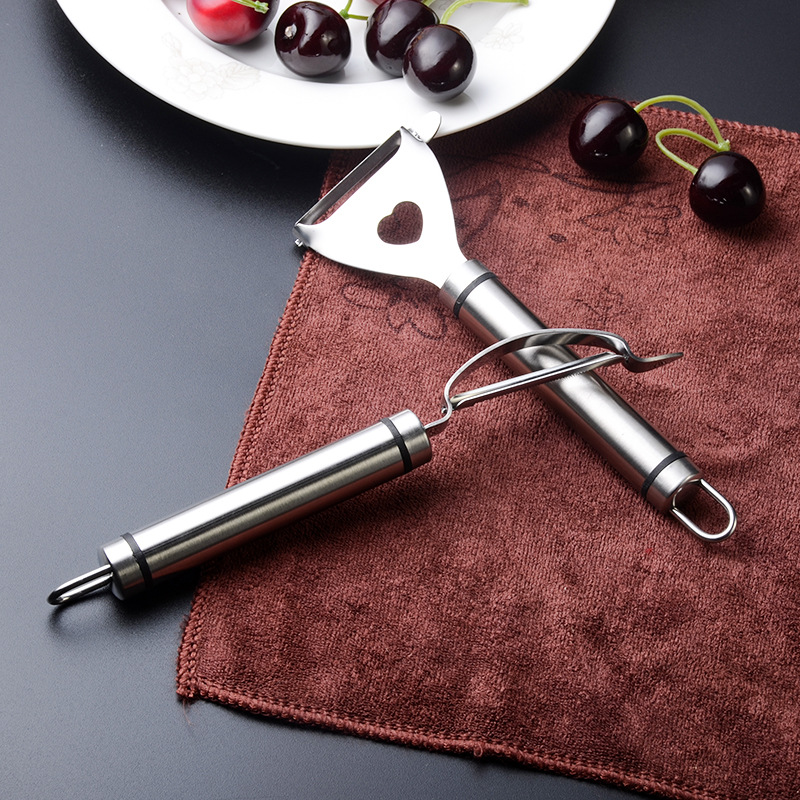 Stainless Steel Peeler Kitchen Supplies Peeler Fruit Knife Daily Kitchen Tool Kitchen Utensils Tableware