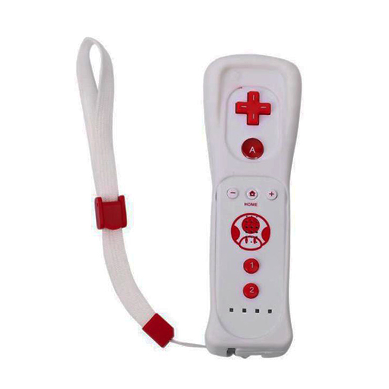 WII two-color game handle two-in-one left and right handles Wii game handle with built-in accelerator