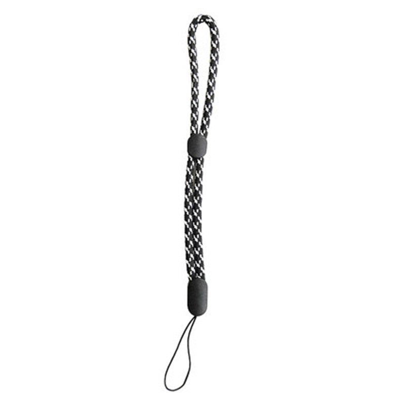 Adjustable Phone Lanyard USB Drive Short Lanyard Walkie Talkie Camera Bluetooth Speaker Key Anti-loss Thickened Wrist Strap