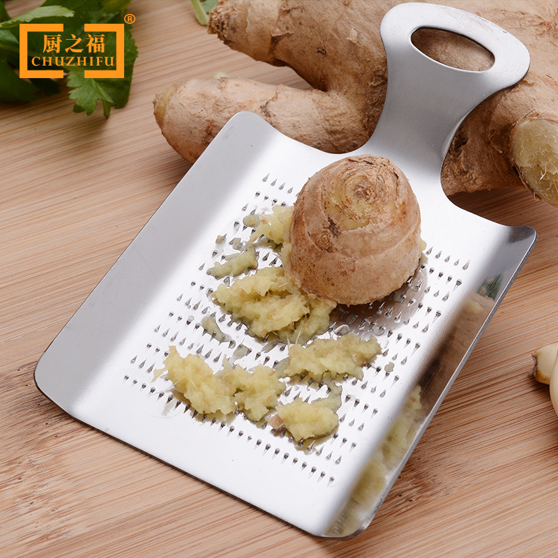 Jieyang Stainless Steel Garlic Grater Ginger Grater Garlic Press Ginger Crusher Kitchen Small Tool Grater Kitchen Supplies