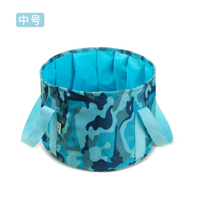 Foldable Wash Basin Foot Soaking Bucket Foot Soaking Bag Large Capacity Outdoor Home Picnic Fishing Bucket