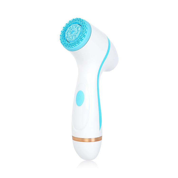 Electric Face Washing Device Facial Pore Cleaner Silicone Facial Cleanser Deep Cleansing