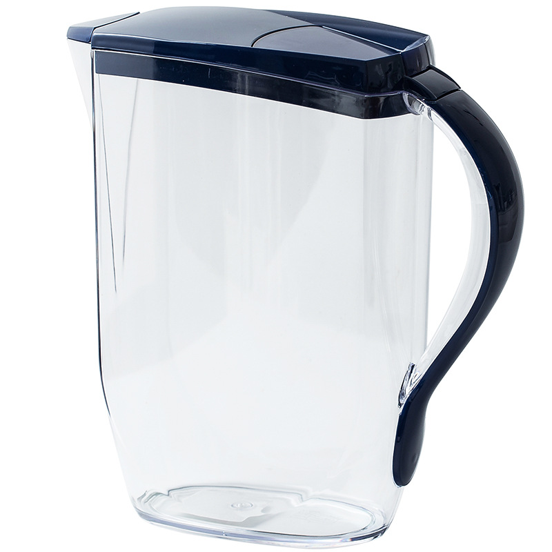 Nordic minimalist plastic cold water pitcher, large capacity household, transparent juice pitcher, Japanese-style carafe, 2L/3L
