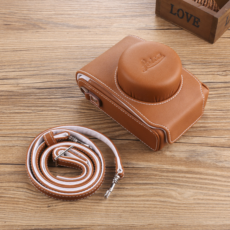 Leather case for Leica C-LUX D-LUX7 typ109 D-LUX6 Panasonic LX100m2 LX5/3 camera bag