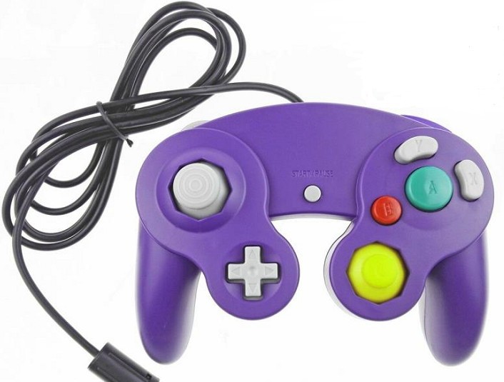 NGC Gamepad NGC Wired Gamepad Single Point Gamepad NGC Vibration Gamepad 10 Colors