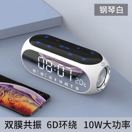 Soai S69 Wireless Bluetooth Speaker Bass Outdoor Home Portable Radio Mini Speaker Card