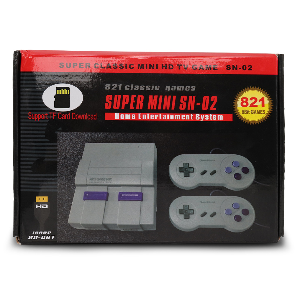 821 Game Console HD External TF Card HDMI TV Home 821 Game Console