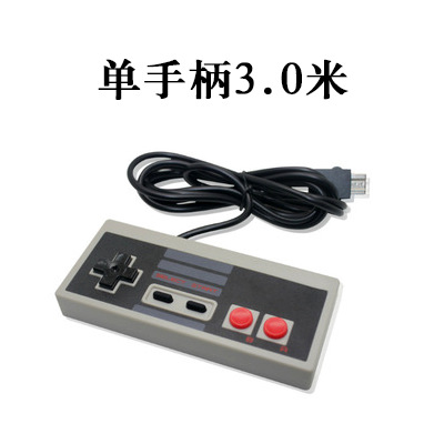 NES Wired Game Controller NES Game Controller Red and White Console Cable Length 3 Meters Nostalgic Direct Play Console NES PC
