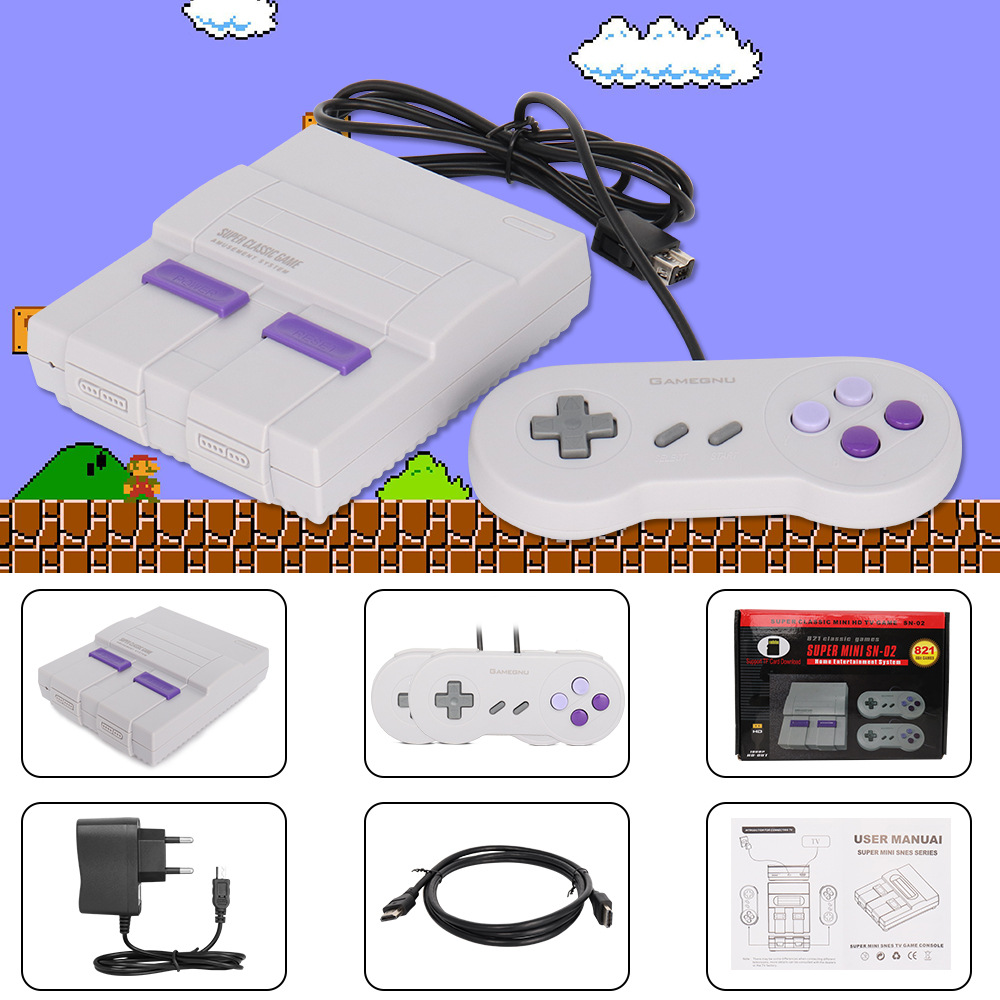 821 Game Console HD External TF Card HDMI TV Home 821 Game Console