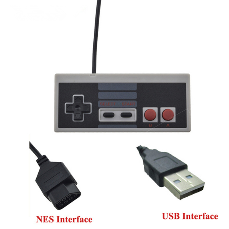 Famicom Gamepad NES 8-Bit Famicom NES Gamepad Console Interface Rush Purchase