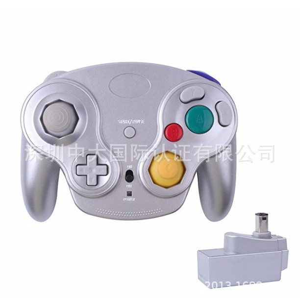 NGC game controller NGC wireless controller NGC 2.4G controller compatible with Wii 5 colors private mold