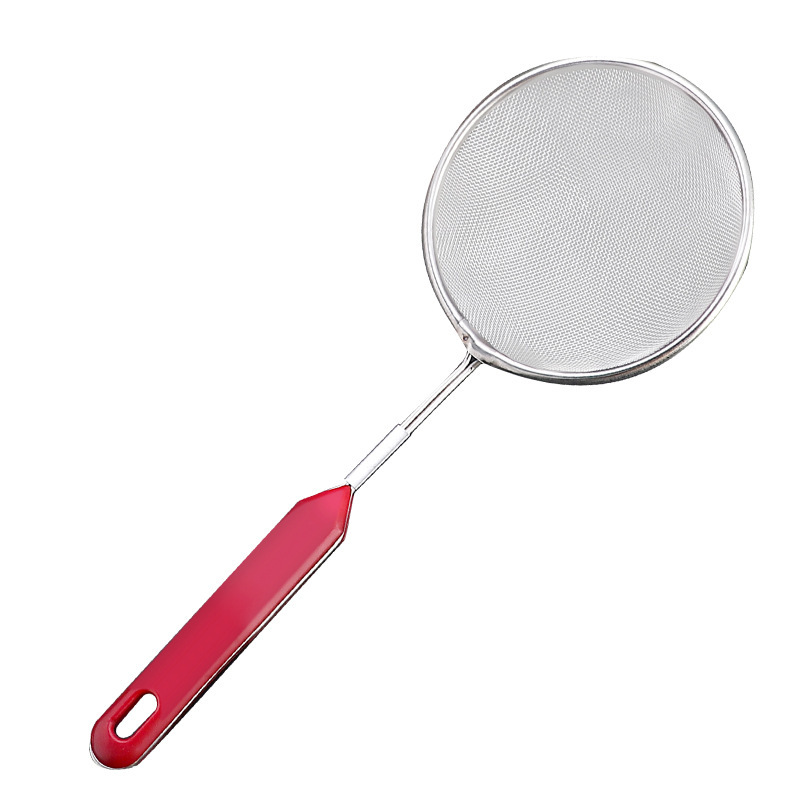 Strainer stainless steel soy milk filter mesh kitchen home use mesh strainer anti-slip filter mesh hot pot strainer