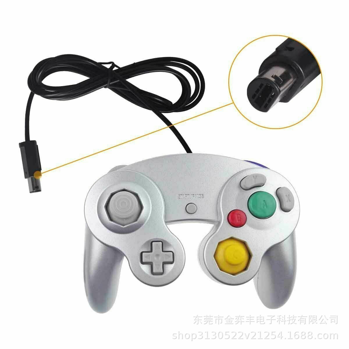 NGC Gamepad NGC Wired Gamepad Single Point Gamepad NGC Vibration Gamepad 10 Colors