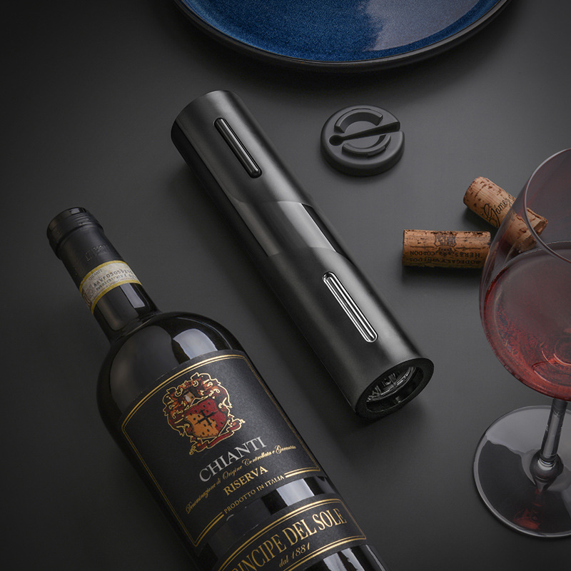 KLT New Electronic Wine Opener Cheer Plastic USB Rechargeable Red Wine Electric Wine Opener