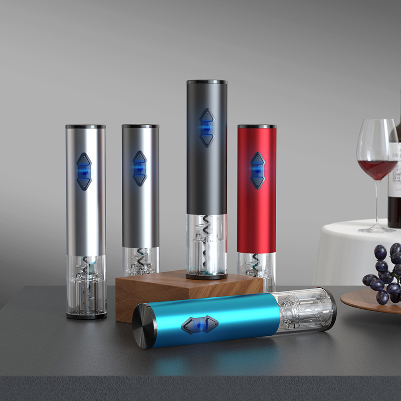 Cheer ABS Plastic Metal Alkaline Automatic Wine Tool Gift Dry Battery Electric Red Wine Opener