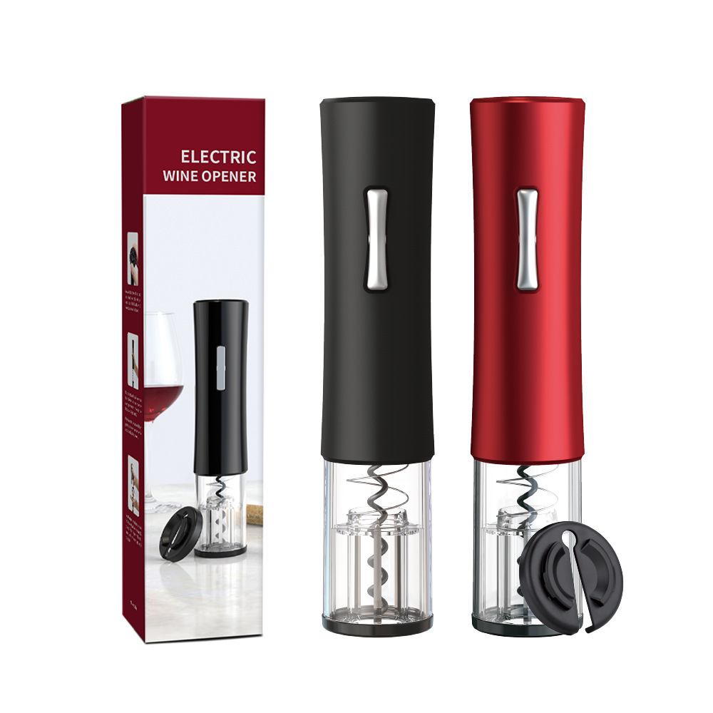 Cheer ABS Plastic Metal Alkaline Automatic Wine Tool Gift Dry Battery Electric Red Wine Opener
