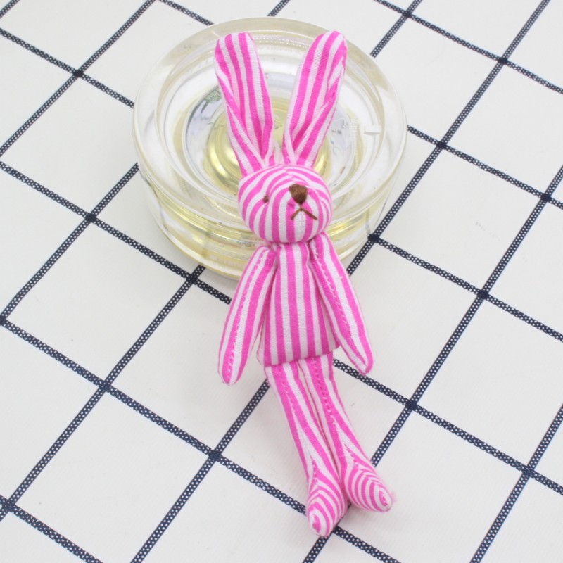 玫红色条纹 · 10cm