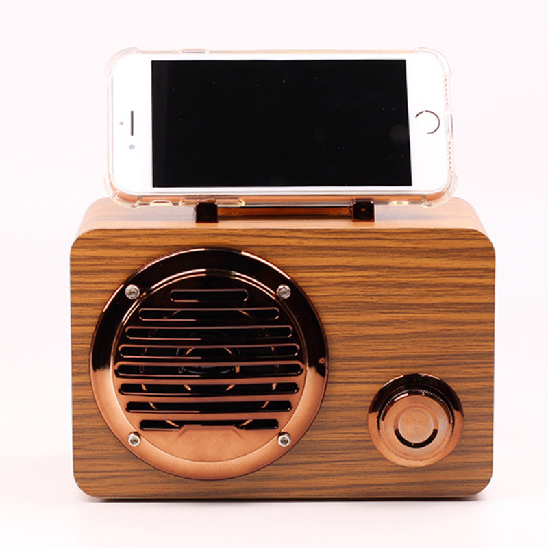 Wooden Bluetooth speaker portable outdoor speaker gift computer speaker FT3001