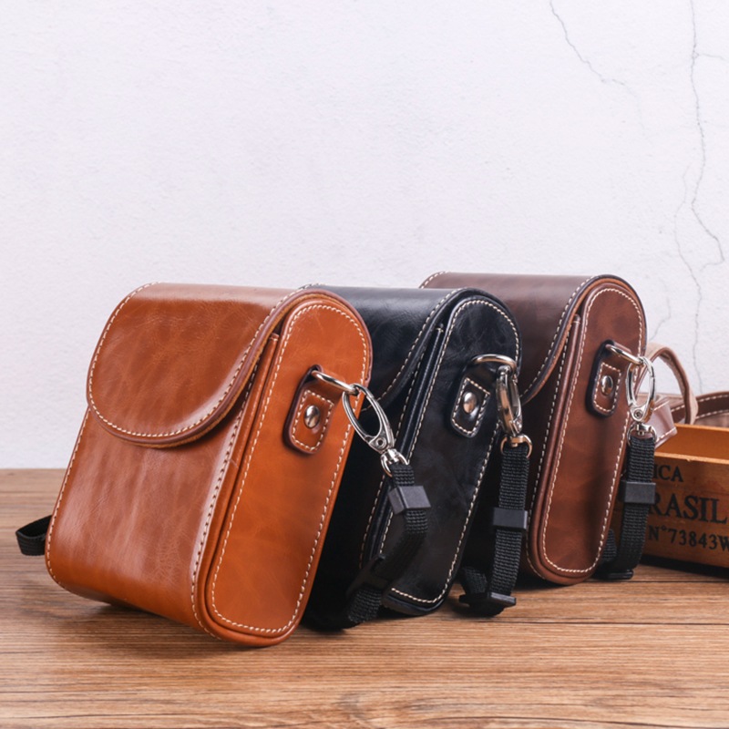 Canon G7X3 Sony RX100 leather case Panasonic LX10 Ricoh GR3 card-style camera bag mirrorless camera bag