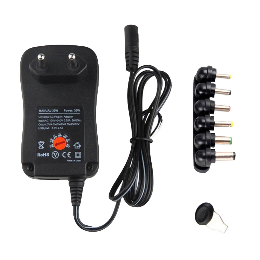 12V2A power adapter 30W switching power supply Australian standard British standard adapter 3-12V adjustable power charger