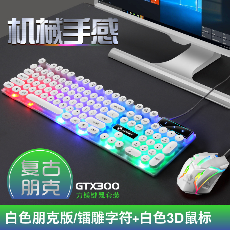 朋克版GTX300套装白色