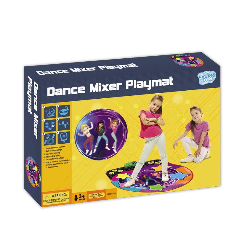 Big Star Dance Mat Infant and Young Children Electronic Music Pad Entertainment Single Dance Mat