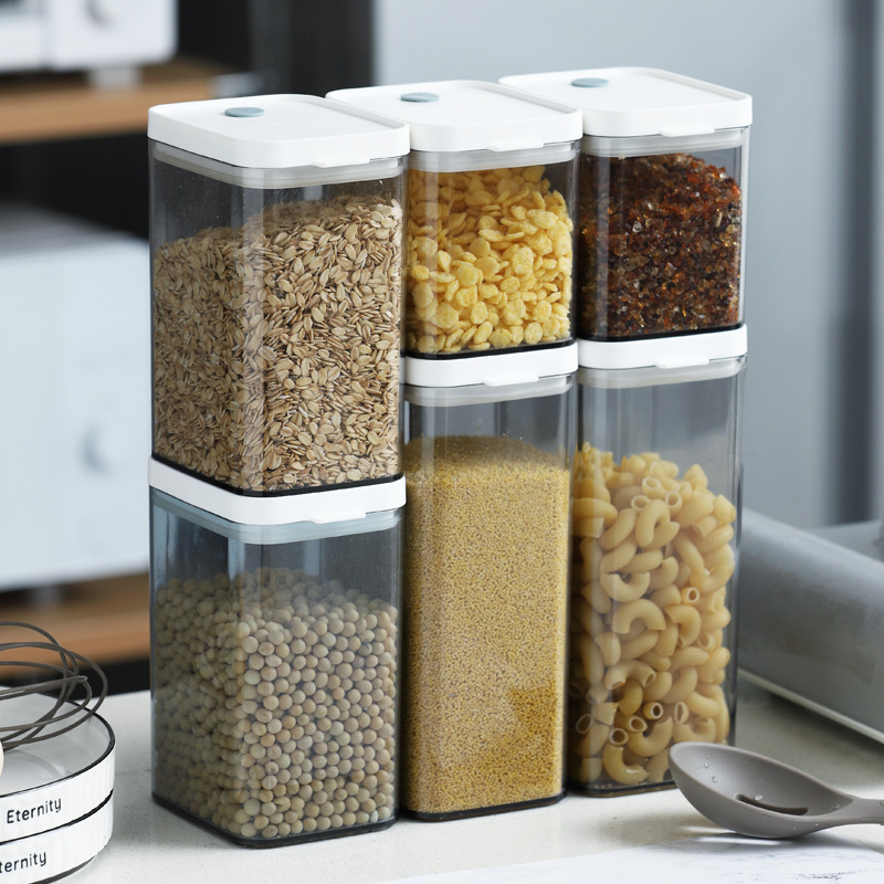 Sealing jar, coffee powder storage jar, food-grade jar, refrigerator side door snack dry fruit storage container