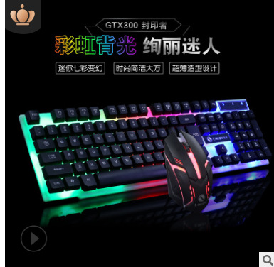 GTX300套包白+黑