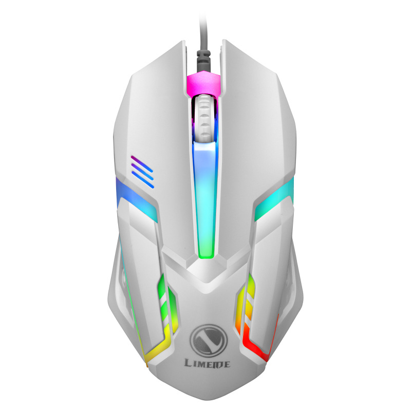 Limei GTX300 Keyboard and Mouse Combo Wired USB Gaming Mouse Keyboard Internet Bar Illuminated Kit