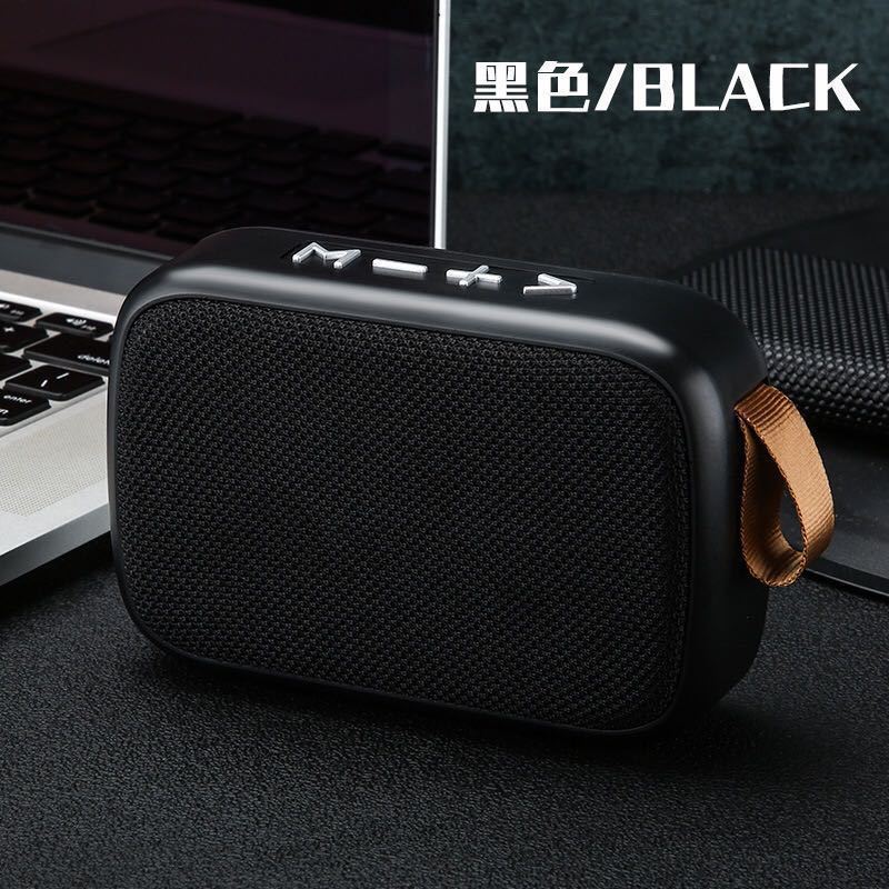 G2 Fabric Bluetooth Speaker Outdoor Portable Wireless Hands-Free with Subwoofer Card Insert TF Bluetooth Small Audio