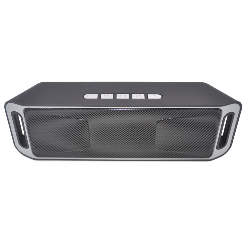 SC208 Bluetooth Speaker Outdoor Audio Portable Mobile Phone Computer Wireless Bluetooth Small Steel Bar Long Strip Bass
