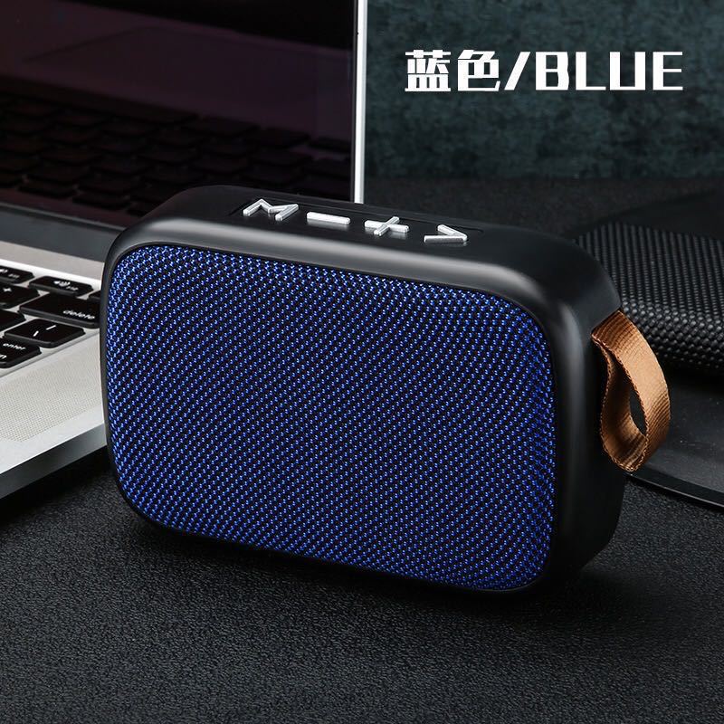 G2 Fabric Bluetooth Speaker Outdoor Portable Wireless Hands-Free with Subwoofer Card Insert TF Bluetooth Small Audio