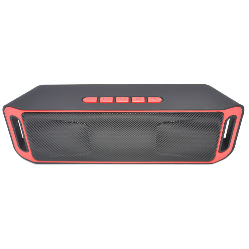 SC208 Bluetooth Speaker Outdoor Audio Portable Mobile Phone Computer Wireless Bluetooth Small Steel Bar Long Strip Bass