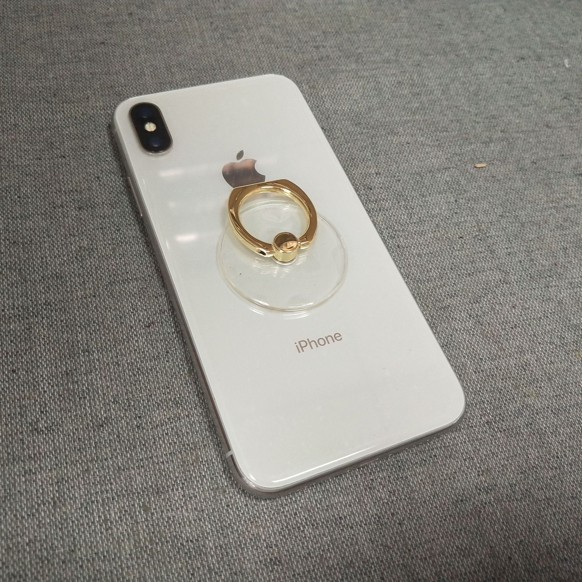 Gold crystal ring holder transparent acrylic ring four-color lazy tablet