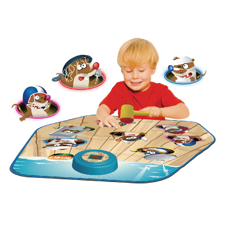 Educational Whack-a-Mole Music Game Mat Parent-Child Interactive Toy Children's Toy Birthday Gift
