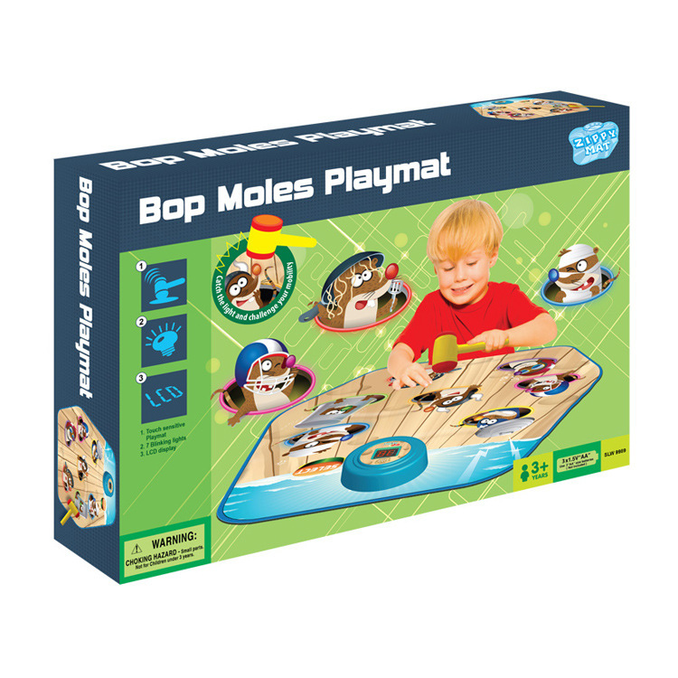 Educational Whack-a-Mole Music Game Mat Parent-Child Interactive Toy Children's Toy Birthday Gift