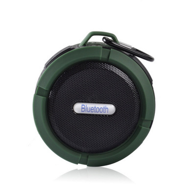 C6 Bluetooth Speaker Waterproof Suction Cup Wireless Three-proof Small Speaker Outdoor Portable Hands-free Clip-on Call Speaker