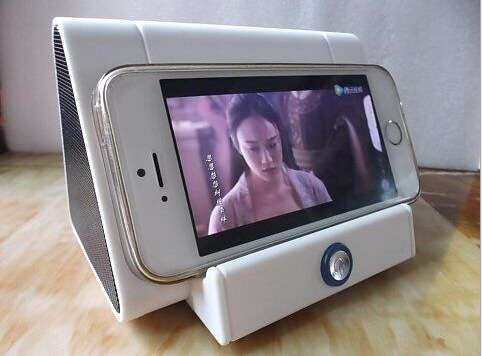 Lion Roar Induction Speaker Phone Stand Smart Resonance Wireless Phone Amplifier Speaker Gift