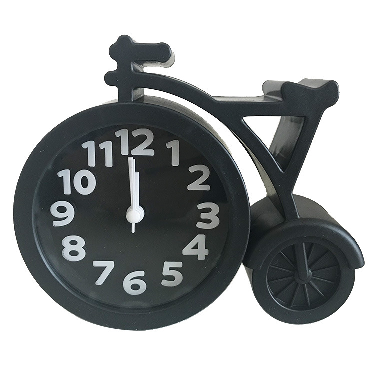 Cartoon 3D Numbers Ultra-Quiet Large Alarm Clock Student Children Gift