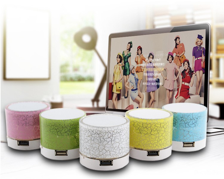A9 Crack Wireless Card Bluetooth Speaker New Mini Outdoor Gift Subwoofer Phone Car Music