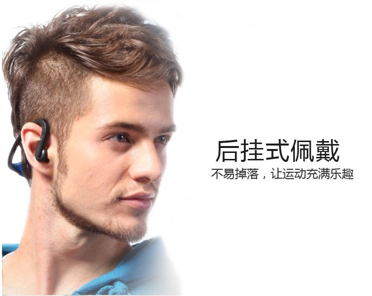 New Bluetooth Earphones Outdoor Wireless Sports Running Rear-Hook Dual Ear Stereo Music